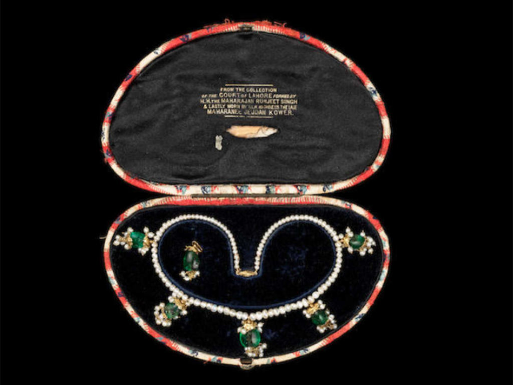 Necklace Of Maharaja Ranjit Singh's Wife Sold For 187,000 Pounds In UK