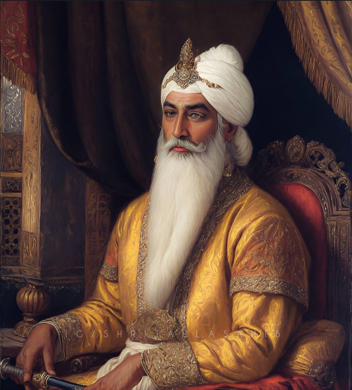 Maharaja Ranjit Singh Of Lahore