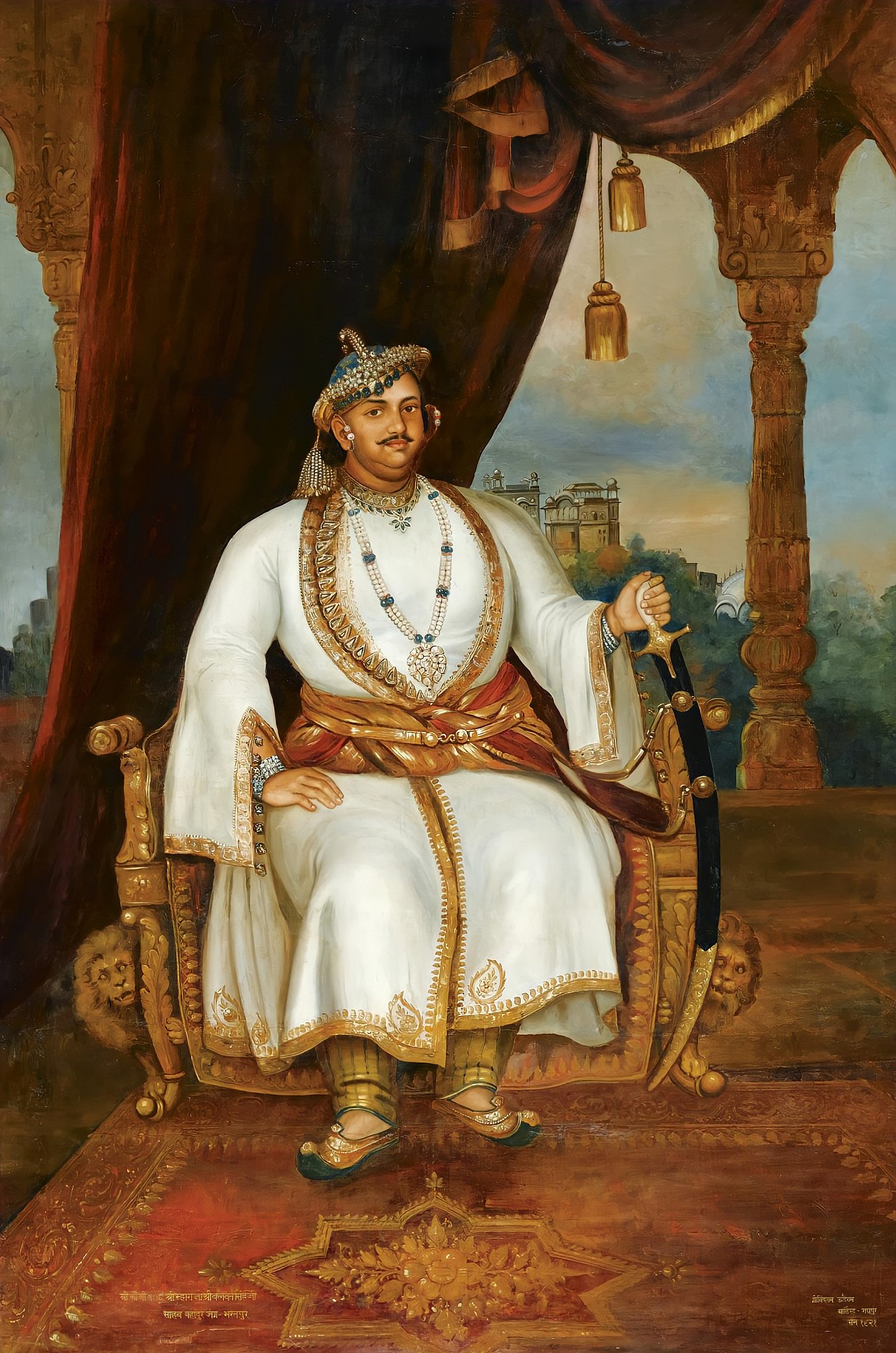 Maharaja Balwant Singh of Bharatpur