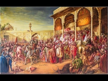 Court of Maharajah Ranjit Singh & Oucha Buraj Lahore da