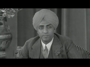 [1929] Prince of India Speaks about Stereotypes of Indian Men in America with Outtakes